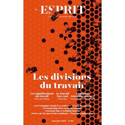 Anne Dujin Esprit, N° 501. Les Divisions Du Travail - Publicité Anne Dujin Esprit, N° 501. Les Divisions Du Travail - Publicité