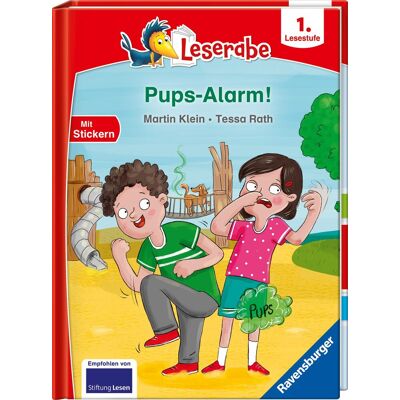 Martin Klein Pups-Alarm - Lesen Lernen Mit Dem Leseraben - Erstlesebuch - Kinderbuch Ab 6 Jahren - Lesenlernen 1. Klasse Jungen Und Mädchen (Leserabe 1. Klasse) (1. Lesestufe) - Publicité Martin Klein Pups-Alarm - Lesen Lernen Mit Dem Leseraben - Erstlesebuch - Kinderbuch Ab 6 Jahren - Lesenlernen 1. Klasse Jungen Und Mädchen (Leserabe 1. Klasse) (1. Lesestufe) - Publicité