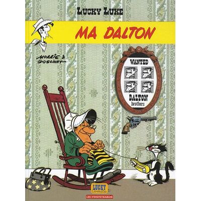 Morris Lucky Luke, Tome 7 : Ma Dalton - Publicité Morris Lucky Luke, Tome 7 : Ma Dalton - Publicité