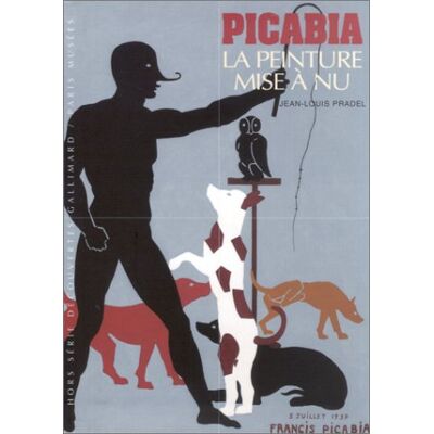 Jean-louis Pradel Picabia, La Peinture Mise À Nu - Publicité Jean-louis Pradel Picabia, La Peinture Mise À Nu - Publicité