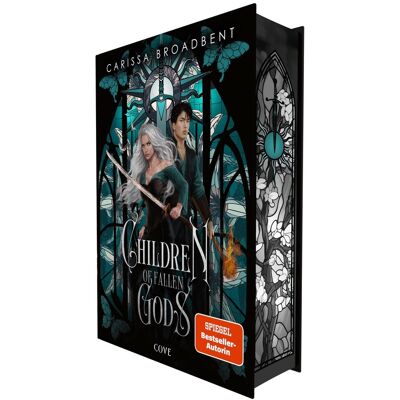 Carissa Broadbent Children Of Fallen Gods (War Of Lost Hearts 2): Epische High Fantasy In Einer Düsteren Welt Voller Geheimnisse – Luxusausgabe Mit Wendeumschlag Und Lesebändchen - Publicité Carissa Broadbent Children Of Fallen Gods (War Of Lost Hearts 2): Epische High Fantasy In Einer Düsteren Welt Voller Geheimnisse – Luxusausgabe Mit Wendeumschlag Und Lesebändchen - Publicité