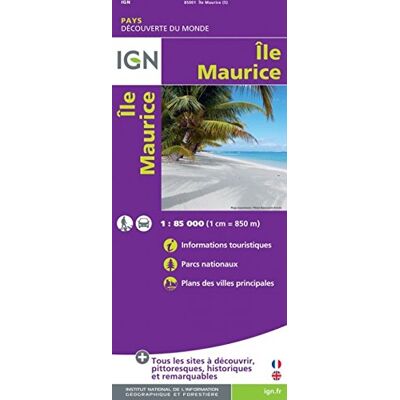 Collectif Île Maurice - Mauritius 1:85 000 - Publicité Collectif Île Maurice - Mauritius 1:85 000 - Publicité