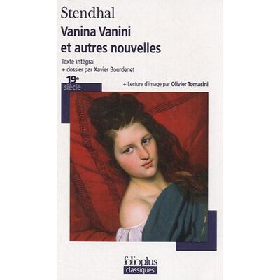 Stendhal Vanina Vanini : Et Autres Nouvelles - Publicité Stendhal Vanina Vanini : Et Autres Nouvelles - Publicité