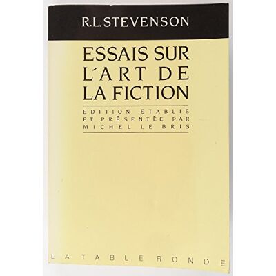 Stevenson, Robert Louis Essais Sur L'Art De La Fiction - Publicité Stevenson, Robert Louis Essais Sur L'Art De La Fiction - Publicité