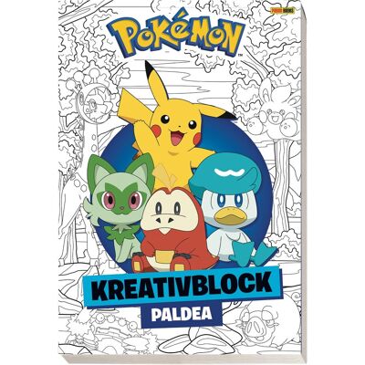 Pokémon: Kreativblock Paldea: Malblock - Publicité Pokémon: Kreativblock Paldea: Malblock - Publicité