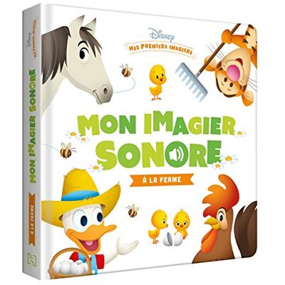 Disney A La Ferme : Mon Imagier Sonore - Publicité Disney A La Ferme : Mon Imagier Sonore - Publicité
