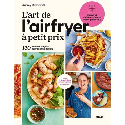 Audrey Chocmiel L'Art De L'Airfryer À Petit Prix : 130 Recettes Simples Pour Toute La Famille - Publicité Audrey Chocmiel L'Art De L'Airfryer À Petit Prix : 130 Recettes Simples Pour Toute La Famille - Publicité