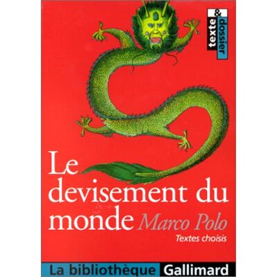 Marco Polo Le Devisement Du Monde - Publicité Marco Polo Le Devisement Du Monde - Publicité
