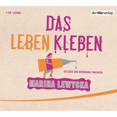 Marina Lewycka Das Leben Kleben - Publicité Marina Lewycka Das Leben Kleben - Publicité