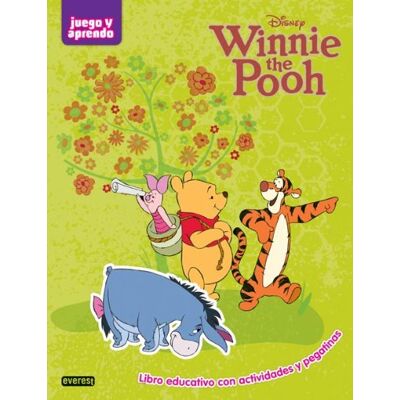 Walt Disney Company Winnie The Pooh. Libro Educativo Con Actividades Y Pegatinas (Juego Y Aprendo) - Publicité Walt Disney Company Winnie The Pooh. Libro Educativo Con Actividades Y Pegatinas (Juego Y Aprendo) - Publicité