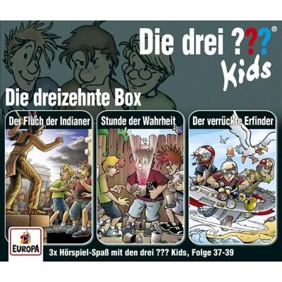 Die Drei ??? Kids 3er Box, 3 Audio-Cds - Publicité Die Drei ??? Kids 3er Box, 3 Audio-Cds - Publicité
