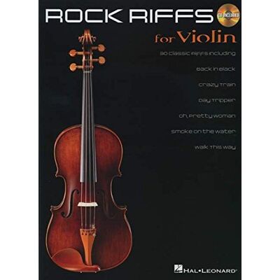 Various Rock Riffs Violin Bk/cd - Publicité Various Rock Riffs Violin Bk/cd - Publicité