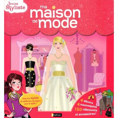 Nathan Jeune Styliste : Les Carnets D'Anna. Ma Maison De Mode - Publicité Nathan Jeune Styliste : Les Carnets D'Anna. Ma Maison De Mode - Publicité