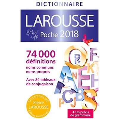Collectif Dictionnaire Larousse Poche 2018 - Publicité Collectif Dictionnaire Larousse Poche 2018 - Publicité