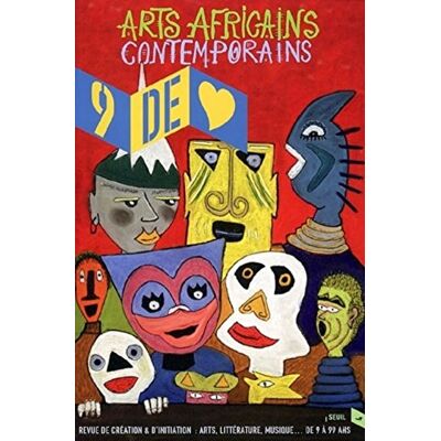 Collectif Neuf De Coeur, N° 4. Arts Africains Contemporains - Publicité Collectif Neuf De Coeur, N° 4. Arts Africains Contemporains - Publicité