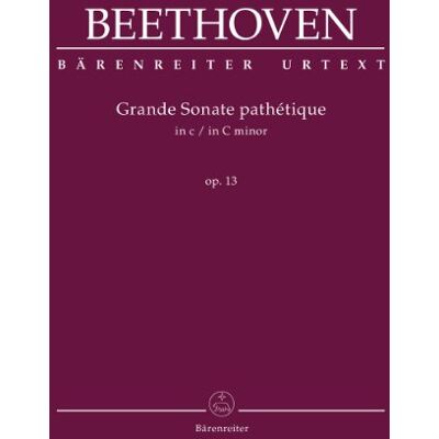 Beethoven, Ludwig Van Grande Sonate Pathétique C-Moll Op. 13 - Publicité Beethoven, Ludwig Van Grande Sonate Pathétique C-Moll Op. 13 - Publicité