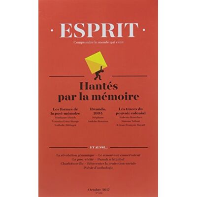 Collectif Esprit, N° 438. Hantés Par La Mémoire - Publicité Collectif Esprit, N° 438. Hantés Par La Mémoire - Publicité