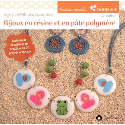 Ingrid Lepain Bijoux En Résine Et En Pâte Polymère - Publicité Ingrid Lepain Bijoux En Résine Et En Pâte Polymère - Publicité