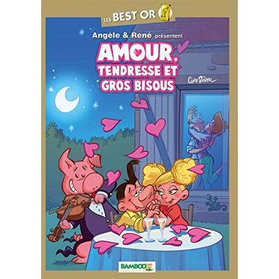 Curd Ridel Angèle & René. Amour, Tendresse Et Gros Bisous - Publicité Curd Ridel Angèle & René. Amour, Tendresse Et Gros Bisous - Publicité