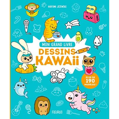 Dessins Kawaii : Mon Grand Livre - Publicité Dessins Kawaii : Mon Grand Livre - Publicité