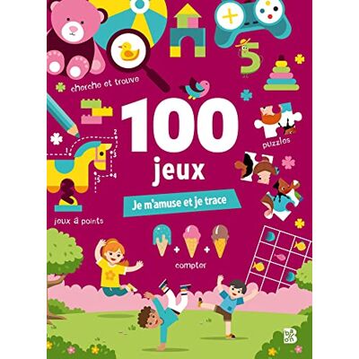 Ballon 100 Jeux : Je M'Amuse Et Je Trace - Publicité Ballon 100 Jeux : Je M'Amuse Et Je Trace - Publicité