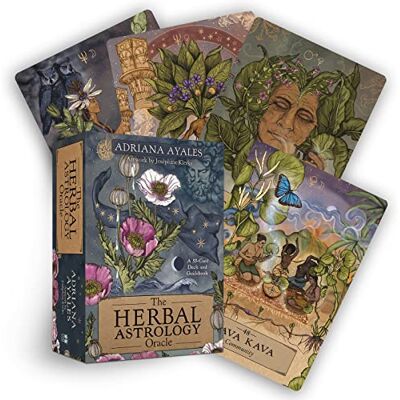 Adriana Ayales The Herbal Astrology Oracle: A 55-Card Deck And Guidebook - Publicité Adriana Ayales The Herbal Astrology Oracle: A 55-Card Deck And Guidebook - Publicité