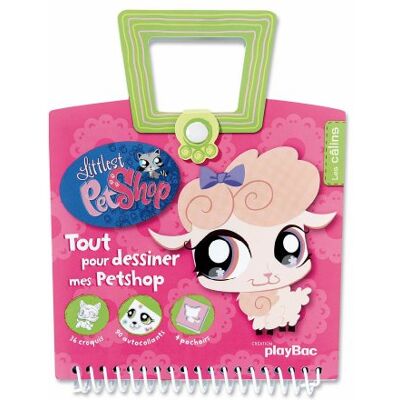 Collectif Tout Pour Dessiner Mes Petshop : Les Câlins - Publicité Collectif Tout Pour Dessiner Mes Petshop : Les Câlins - Publicité