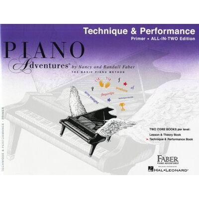 Faber, Nancy and Randall Piano Adventures: Technique And Performance Book - Primer Level: Noten, Lehrmaterial Für Klavier (Faber Piano Adventures) - Publicité Faber, Nancy and Randall Piano Adventures: Technique And Performance Book - Primer Level: Noten, Lehrmaterial Für Klavier (Faber Piano Adventures) - Publicité