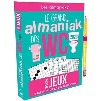 Editions 365 Le Grand Almaniak Des Wc, 2020 : Spécial Jeux - Publicité Editions 365 Le Grand Almaniak Des Wc, 2020 : Spécial Jeux - Publicité