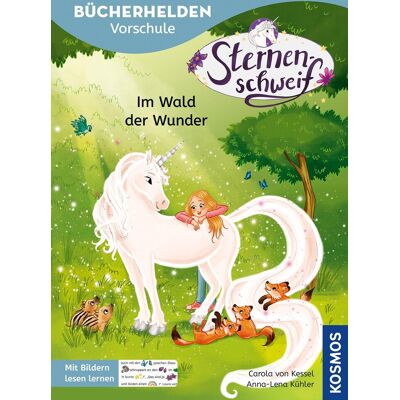 Linda Chapman Sternenschweif, Bücherhelden Vorschule, Im Wald Der Wunder: Mit Bildern Lesen Lernen - Kinderbuch Zum Gemeinsamen Lesen Für Kinder Ab 5 Jahren - Magische Einhorngeschichten Mit Sternenschweif - Publicité Linda Chapman Sternenschweif, Bücherhelden Vorschule, Im Wald Der Wunder: Mit Bildern Lesen Lernen - Kinderbuch Zum Gemeinsamen Lesen Für Kinder Ab 5 Jahren - Magische Einhorngeschichten Mit Sternenschweif - Publicité