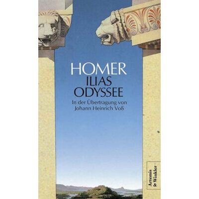 Homer Ilias / Odyssee. Vollständige Ausgabe. Nach Dem Text Der Erstausgaben - Publicité Homer Ilias / Odyssee. Vollständige Ausgabe. Nach Dem Text Der Erstausgaben - Publicité