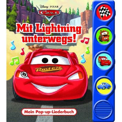 Walt Disney Cars, Mit Lightning Unterwegs - Publicité Walt Disney Cars, Mit Lightning Unterwegs - Publicité