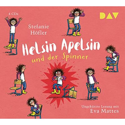 Stefanie Höfler Helsin Apelsin Und Der Spinner: Ungekürzte Lesung Mit Eva Mattes (4 Cds) - Publicité Stefanie Höfler Helsin Apelsin Und Der Spinner: Ungekürzte Lesung Mit Eva Mattes (4 Cds) - Publicité