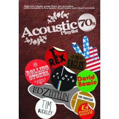 Collectif Acoustic Playlist 70s: (Chord Songbook): Sixty-Two Classic Songs From The Seventies With Complete Lyrics, Guitar Chord Boxes And Chord Symbols - Publicité Collectif Acoustic Playlist 70s: (Chord Songbook): Sixty-Two Classic Songs From The Seventies With Complete Lyrics, Guitar Chord Boxes And Chord Symbols - Publicité