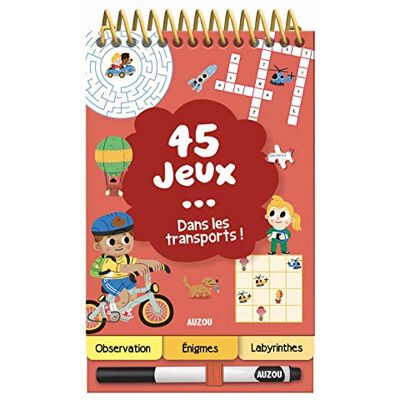 Collectif 45 Jeux... Dans Les Transports ! - Publicité Collectif 45 Jeux... Dans Les Transports ! - Publicité