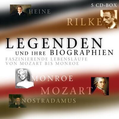 Legenden Und Ihre Biographien! Von Mozart-Monroe - Publicité Legenden Und Ihre Biographien! Von Mozart-Monroe - Publicité