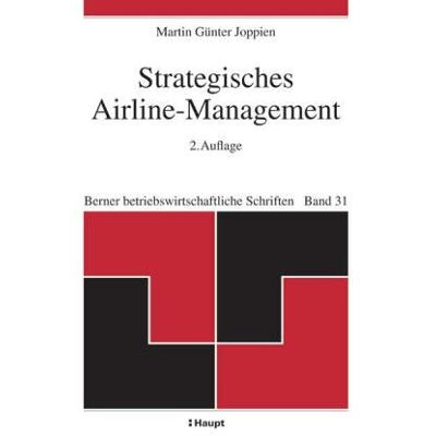 Joppien, Martin Günter Strategisches Airline-Management - Publicité Joppien, Martin Günter Strategisches Airline-Management - Publicité
