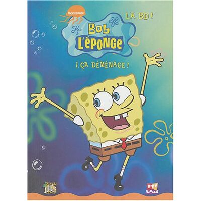 Bob L'Éponge : La Bd !. Vol. 1. Ça Déménage ! - Publicité Bob L'Éponge : La Bd !. Vol. 1. Ça Déménage ! - Publicité