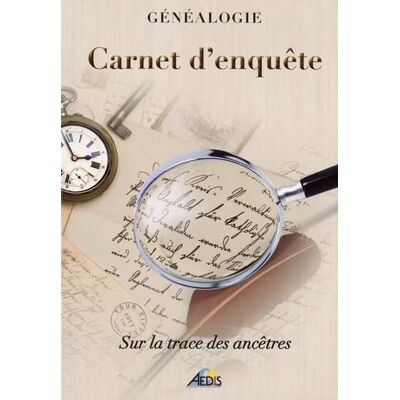 Collectif Carnet D'Enquête : Sur La Trace Des Ancêtres : Généalogie - Publicité Collectif Carnet D'Enquête : Sur La Trace Des Ancêtres : Généalogie - Publicité