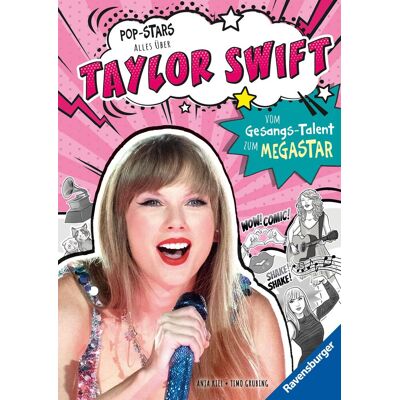Anja Kiel Pop-Stars. Alles Über Taylor Swift. Vom Gesangs-Talent Zum Megastar - Publicité Anja Kiel Pop-Stars. Alles Über Taylor Swift. Vom Gesangs-Talent Zum Megastar - Publicité