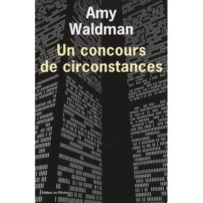 Amy Waldman Un Concours De Circonstances - Publicité Amy Waldman Un Concours De Circonstances - Publicité
