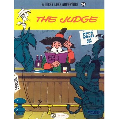 Morris Lucky Luke Vol.24: The Judge - Publicité Morris Lucky Luke Vol.24: The Judge - Publicité