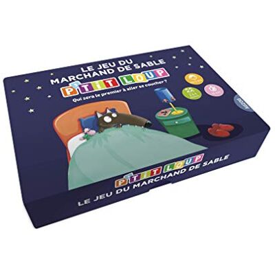 Le Jeu Du Marchand De Sable P'Tit Loup : Qui Sera Le Premier À Aller Se Coucher ? - Publicité Le Jeu Du Marchand De Sable P'Tit Loup : Qui Sera Le Premier À Aller Se Coucher ? - Publicité