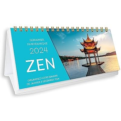 Editions 365 Zen 2024 : Organisez Votre Semaine De Janvier À Décembre 2024 - Publicité Editions 365 Zen 2024 : Organisez Votre Semaine De Janvier À Décembre 2024 - Publicité