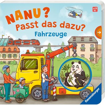 Bernd Penners Nanu? Passt Das Dazu? Fahrzeuge - Pappbilderbuch Mit Schiebern Zum Raten Und Entdecken Für Kinder Ab 18 Monaten - Publicité Bernd Penners Nanu? Passt Das Dazu? Fahrzeuge - Pappbilderbuch Mit Schiebern Zum Raten Und Entdecken Für Kinder Ab 18 Monaten - Publicité