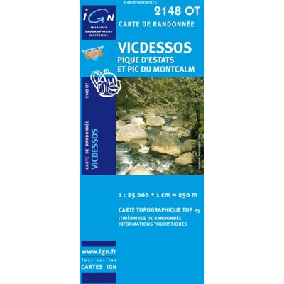 IGN Vicdessos 1 : 25 000 - Publicité IGN Vicdessos 1 : 25 000 - Publicité
