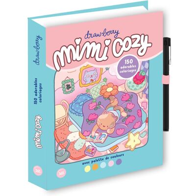 Mimi Cozy : 150 Adorables Coloriages - Publicité Mimi Cozy : 150 Adorables Coloriages - Publicité