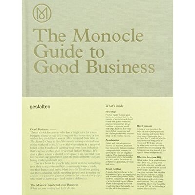The Monocle Guide To Good Business - Publicité The Monocle Guide To Good Business - Publicité