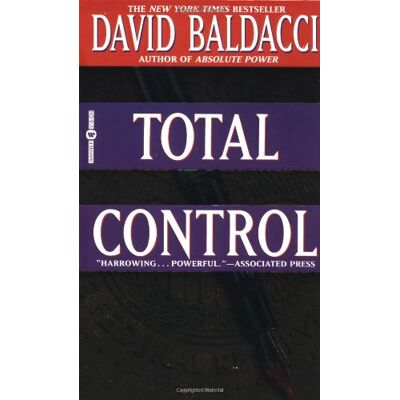 David Baldacci Total Control (Roman) - Publicité David Baldacci Total Control (Roman) - Publicité