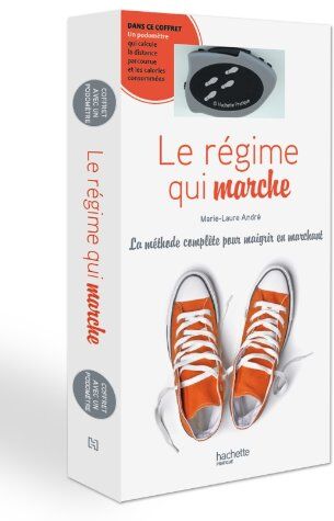 Marie-Laure André Coffret Le Régime Qui Marche (Podomètre)